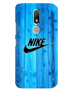 Чехол для Motorola Moto M с картинкой «Голубое дерево Nike»