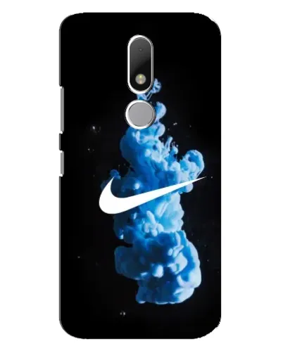 Чехол для Motorola Moto M с картинкой «Nike и синий дым» Чехол для Motorola Moto M с картинкой «Nike и синий дым»