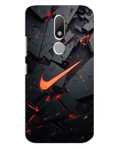 Чехол для Motorola Moto M с картинкой «Nike — эффект разломов» Чехол для Motorola Moto M с картинкой «Nike — эффект разломов»