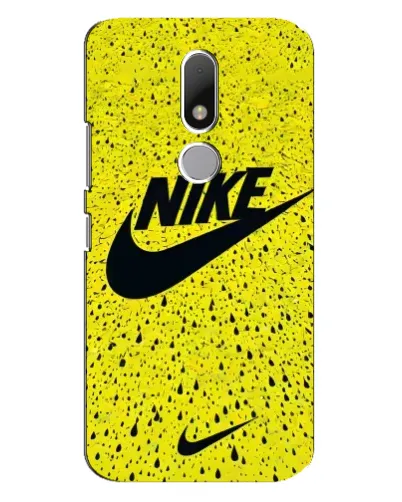 Чехол для Motorola Moto M с картинкой «Желтый текстурный Nike» Чехол для Motorola Moto M с картинкой «Желтый текстурный Nike»