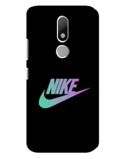 Чехол для Motorola Moto M с картинкой «Nike — городская ночь»
