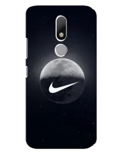 Чохол для Motorola Moto M з картинкою «Nike у стилі графіті»