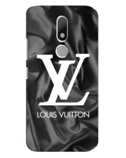 Чехол для Motorola Moto M с картинкой «Шелковый Louis Vuitton»