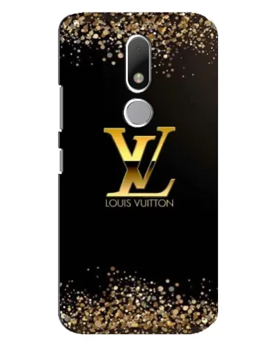 Чехол для Motorola Moto M с картинкой «LV — золотые искры»