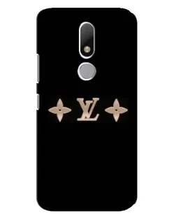 Чехол для Motorola Moto M с картинкой «Louis Vuitton — минимализм»