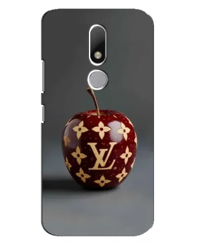Чехол для Motorola Moto M с картинкой «Красное яблоко LV»
