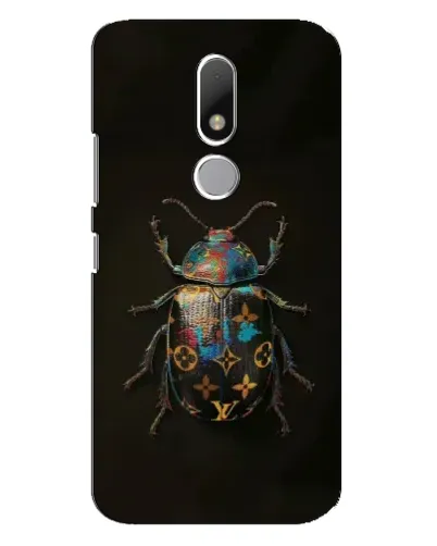 Чехол для Motorola Moto M с картинкой «LV — мраморный принт»