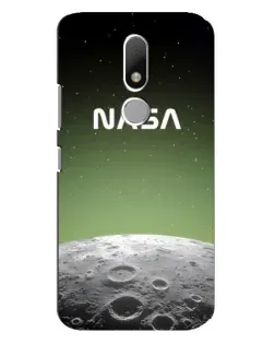 Чехол для Motorola Moto M с картинкой «NASA — лунный градиент»