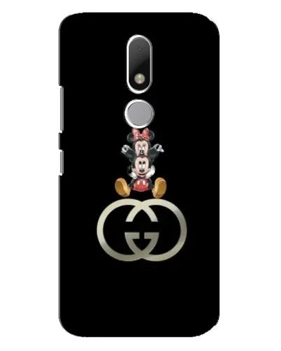 Чехол для Motorola Moto M с картинкой «Минни Маус на лого» Чехол для Motorola Moto M с картинкой «Минни Маус на лого»