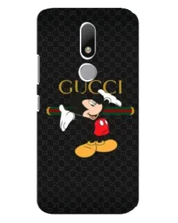 Чехол для Motorola Moto M с картинкой «Микки Маус Gucci»