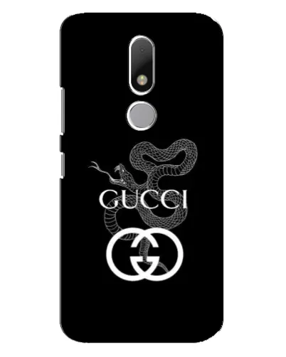 Чехол для Motorola Moto M с картинкой «Gucci — серебряная змея» Чехол для Motorola Moto M с картинкой «Gucci — серебряная змея»