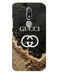 Чехол для Motorola Moto M с картинкой «Gucci — песчаные дюны»