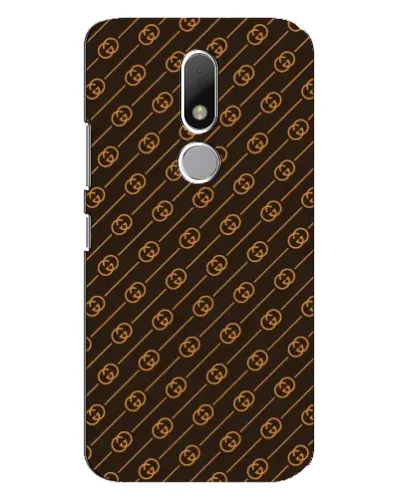 Чехол для Motorola Moto M с картинкой «Gucci — золотые диагонали» Чехол для Motorola Moto M с картинкой «Gucci — золотые диагонали»
