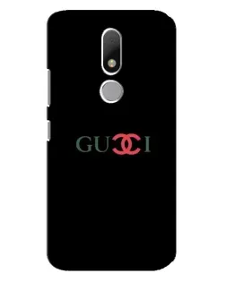 Чехол для Motorola Moto M с картинкой «Gucci — красный градиент»