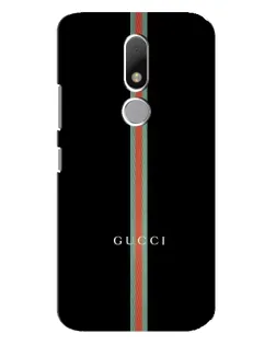 Чехол для Motorola Moto M с картинкой «Gucci — строгая линия»
