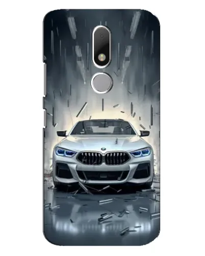 Чехол для Motorola Moto M с картинкой «BMW в свете фар» Чехол для Motorola Moto M с картинкой «BMW в свете фар»
