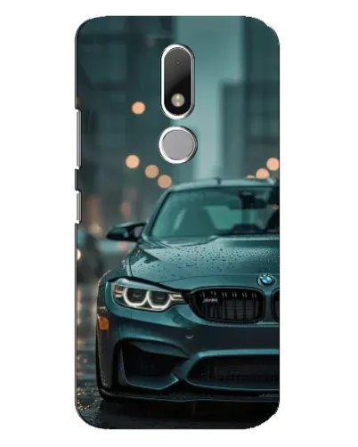 Чехол для Motorola Moto M с картинкой «BMW в огнях города» Чехол для Motorola Moto M с картинкой «BMW в огнях города»