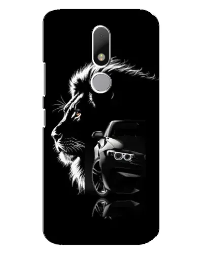 Чехол для Motorola Moto M с картинкой «BMW и лев» Чехол для Motorola Moto M с картинкой «BMW и лев»