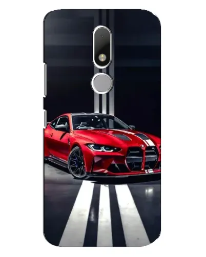 Чехол для Motorola Moto M с картинкой «Красная BMW на дороге» Чехол для Motorola Moto M с картинкой «Красная BMW на дороге»