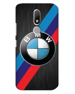 Чехол для Motorola Moto M с картинкой «BMW M-stripes стиль»