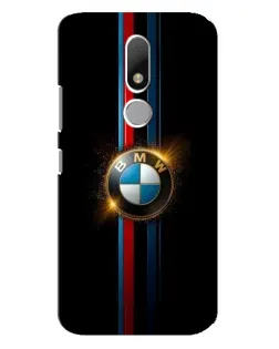 Чехол для Motorola Moto M с картинкой «BMW M-Power неон»