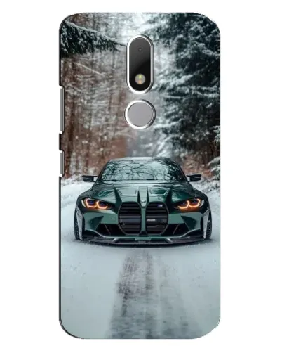 Чехол для Motorola Moto M с картинкой «BMW в зимнем лесу» Чехол для Motorola Moto M с картинкой «BMW в зимнем лесу»