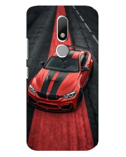 Чехол для Motorola Moto M с картинкой «BMW на красной дорожке» Чехол для Motorola Moto M с картинкой «BMW на красной дорожке»