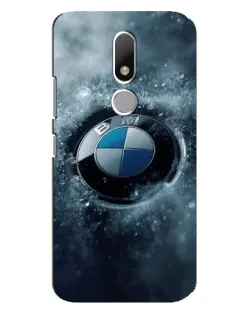 Чохол для Motorola Moto M з картинкою «Логотип BMW — лід»