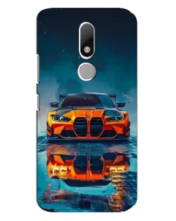 Чохол для Motorola Moto M з картинкою «BMW — золота емблема»
