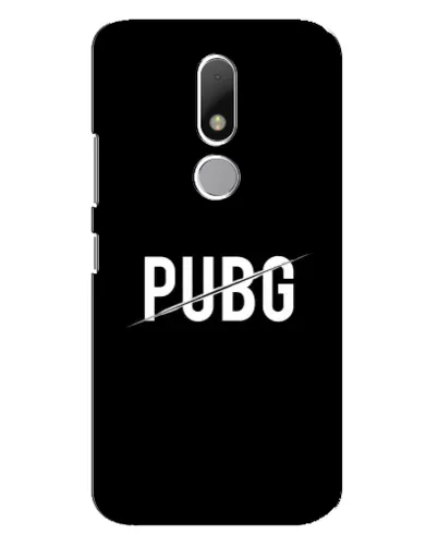 Чехол для Motorola Moto M с картинкой «PUBG — белый логотип» Чехол для Motorola Moto M с картинкой «PUBG — белый логотип»