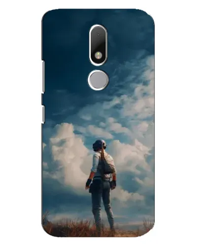 Чехол для Motorola Moto M с картинкой «Герой PUBG на скале» Чехол для Motorola Moto M с картинкой «Герой PUBG на скале»