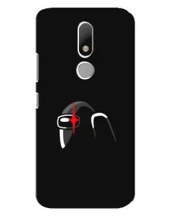 Чехол для Motorola Moto M с картинкой «Among Us шлем» Чехол для Motorola Moto M с картинкой «Among Us шлем»