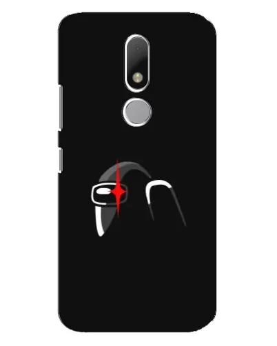 Чехол для Motorola Moto M с картинкой «Among Us шлем»