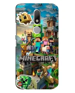 Чехол для Motorola Moto M с картинкой «Замок Minecraft» Чехол для Motorola Moto M с картинкой «Замок Minecraft»