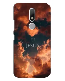 Чехол для Motorola Moto M с картинкой «Сияние Имени Jesus» Чехол для Motorola Moto M с картинкой «Сияние Имени Jesus»