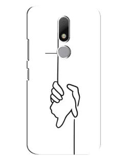 Чехол для Motorola Moto M с картинкой «Рука держит» Чехол для Motorola Moto M с картинкой «Рука держит»