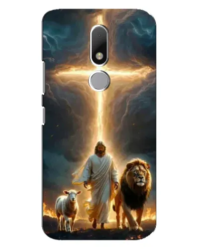 Чехол для Motorola Moto M с картинкой «Лев Иуды и Свет» Чехол для Motorola Moto M с картинкой «Лев Иуды и Свет»