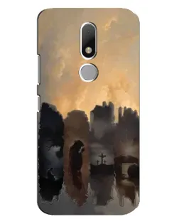 Чехол для Motorola Moto M с картинкой «Дорога к вере»