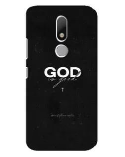 Чехол для Motorola Moto M с картинкой «GOD — Бог над всем»