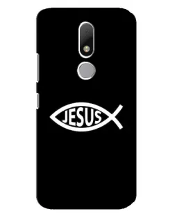 Чехол для Motorola Moto M с картинкой «Классический Jesus»