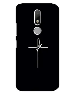Чехол для Motorola Moto M с картинкой «Тонкий крест»
