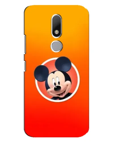 Чехол для Motorola Moto M с картинкой «Mickey в круге»
