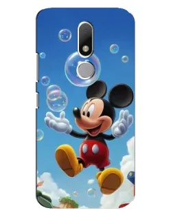 Чехол для Motorola Moto M с картинкой «Mickey и мыльные пузыри» Чехол для Motorola Moto M с картинкой «Mickey и мыльные пузыри»