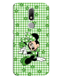 Чехол для Motorola Moto M с картинкой «Mickey в клетку» Чехол для Motorola Moto M с картинкой «Mickey в клетку»