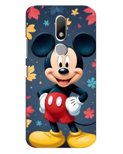 Чехол для Motorola Moto M с картинкой «Осенний Mickey Mouse»