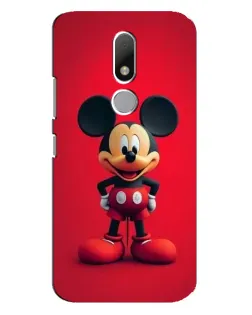 Чехол для Motorola Moto M с картинкой «Mickey в полный рост»