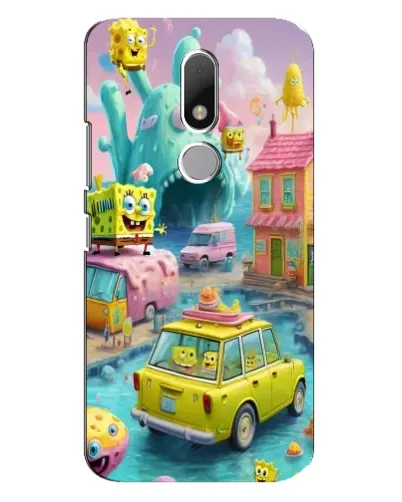 Чехол для Motorola Moto M с картинкой «Монстр-трак приключения»