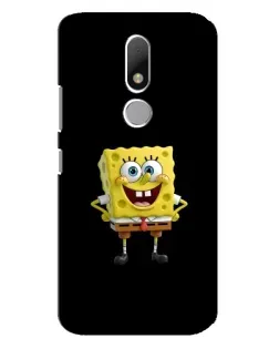 Чехол для Motorola Moto M с картинкой «Классический Губка Боб»