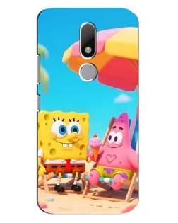 Чехол для Motorola Moto M с картинкой «Отдых на пляже»