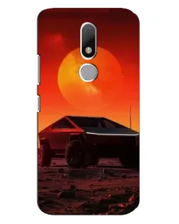Чехол для Motorola Moto M с картинкой «Cybertruck на Марсе» Чехол для Motorola Moto M с картинкой «Cybertruck на Марсе»